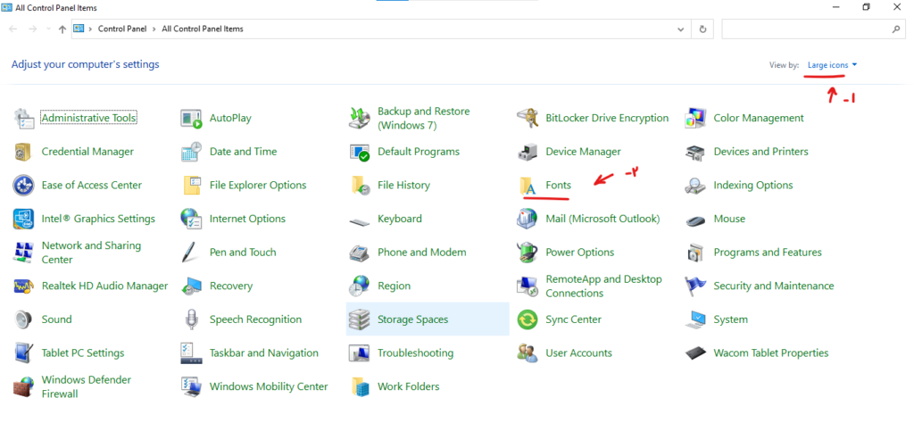 install-fonts-windows-10